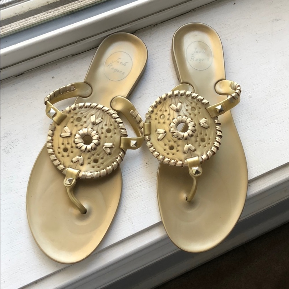 Jack Rogers Jellies worn 2 times sz 10